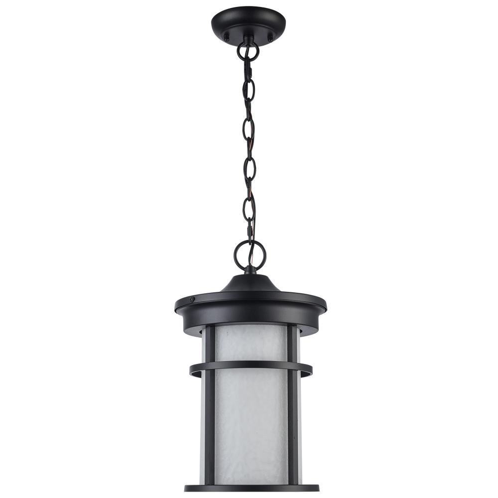 1LT HANGING LANTERN-MD-CRACKLE
